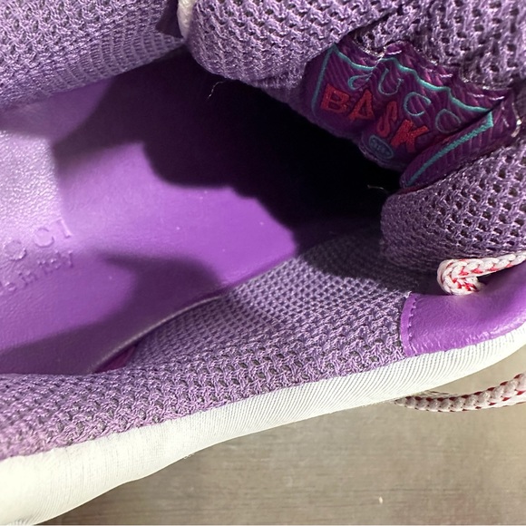 Gucci Women's Basket Lace Up Low Top Sneakers Size 8.5 New - Picture 12 of 15